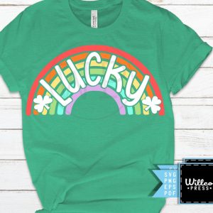 Lucky Colorful Rainbow SVG From Willco Press