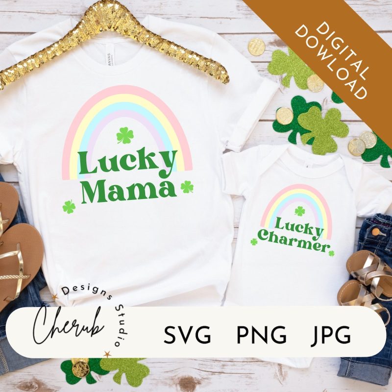 Lucky Mama Lucky Charmer SVG From Cherub Designs Studio