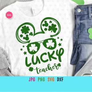 Mickey Lucky Teacher From Art And Print Shop