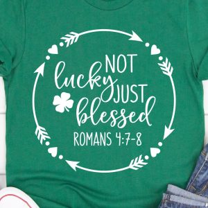 Not Lucky Just Blessed SVG From Muse Digital Art