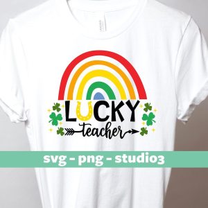 Rainbow Lucky Teacher SVG From Wish Upon A Star SVG