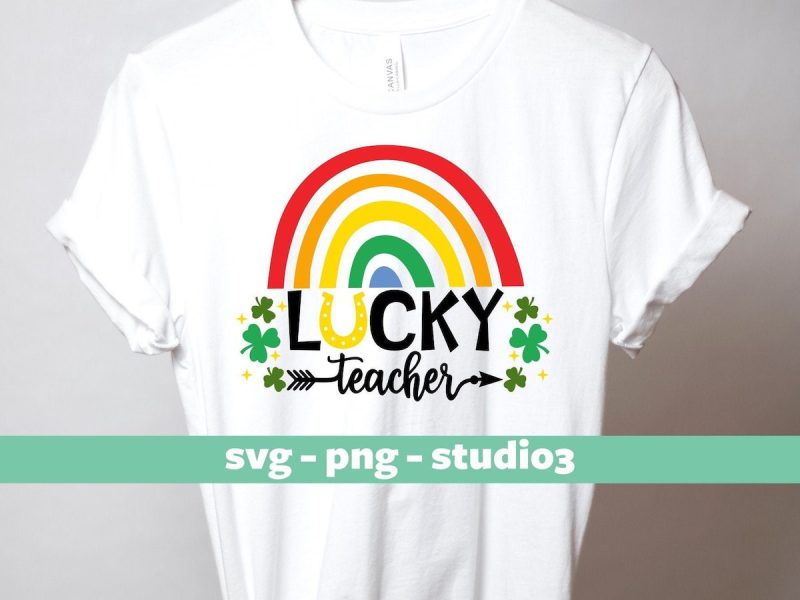 Rainbow Lucky Teacher SVG From Wish Upon A Star SVG