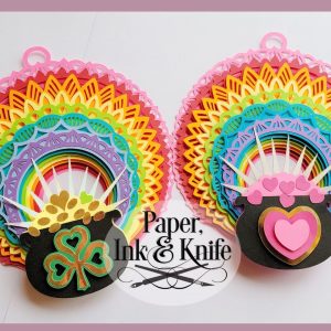 Rainbow and Pot of Gold SVG Bundle From Paper Ink And Knife