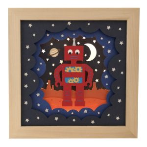 Robot Shadow Box SVG From Sea Salt And Samphire