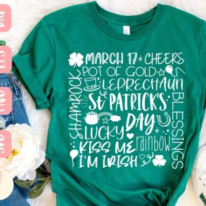 St. Patrick's Day Word Art From Isobel Jade Designs