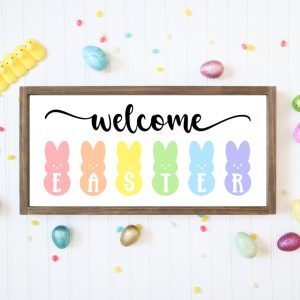 Welcome Easter Sign SVG From Hello Creative Family