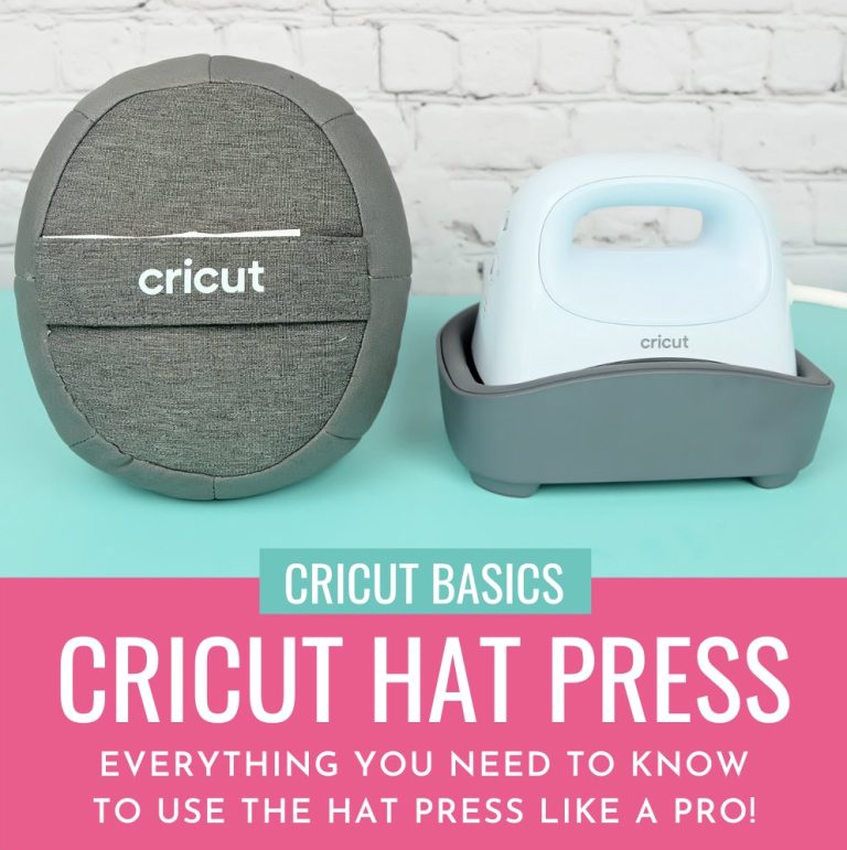 Cricut Basics: How To Use The Cricut Hat Press- Everything You Need To Know