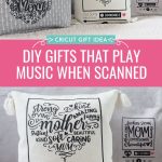 Learn how to make a DIY pillow and blanket that plays a special song when scanned using your Cricut and Spotify! Learn how to make this special project step-by-step including creating a Spotify scan bar, selecting the perfect pillow or blanket, setting up your design and cutting and applying it using either Infusible Ink or HTV.