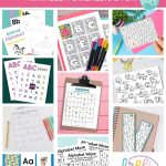 Grab your crayons and pencils! We're sharing 10 free alphabet printables including animal ABC tracing worksheets that kids can use to color and practice their letters! Perfect for preschool, elementary school, daycare and homeschooling! Other printables include alphabet bingo, alphabet scavenger hunt and alphabet coloring sheets!