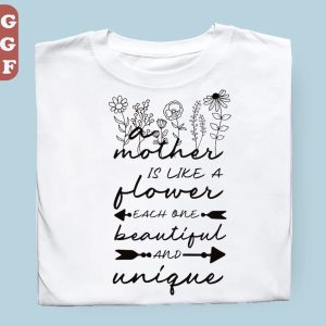 A Mother Is Like A Flower SVG From Crocheted Home