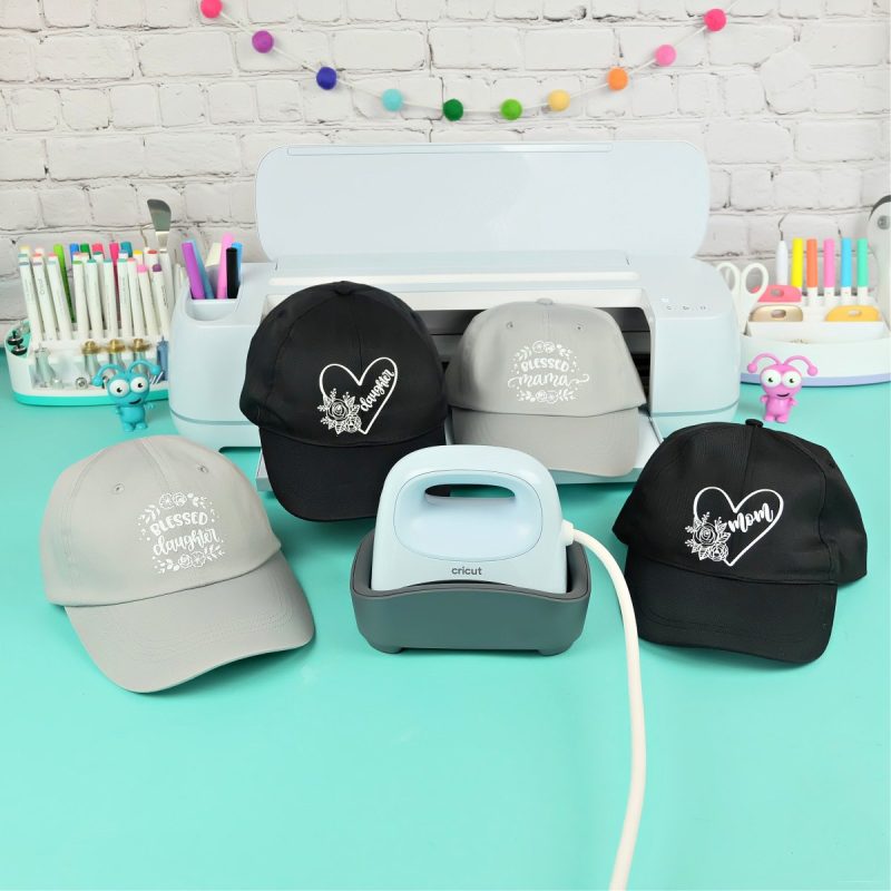 Cricut Basics: Cricut Hat Press- Everything You Need To Know To Use The Cricut Hat Press With HTV and Iron-on