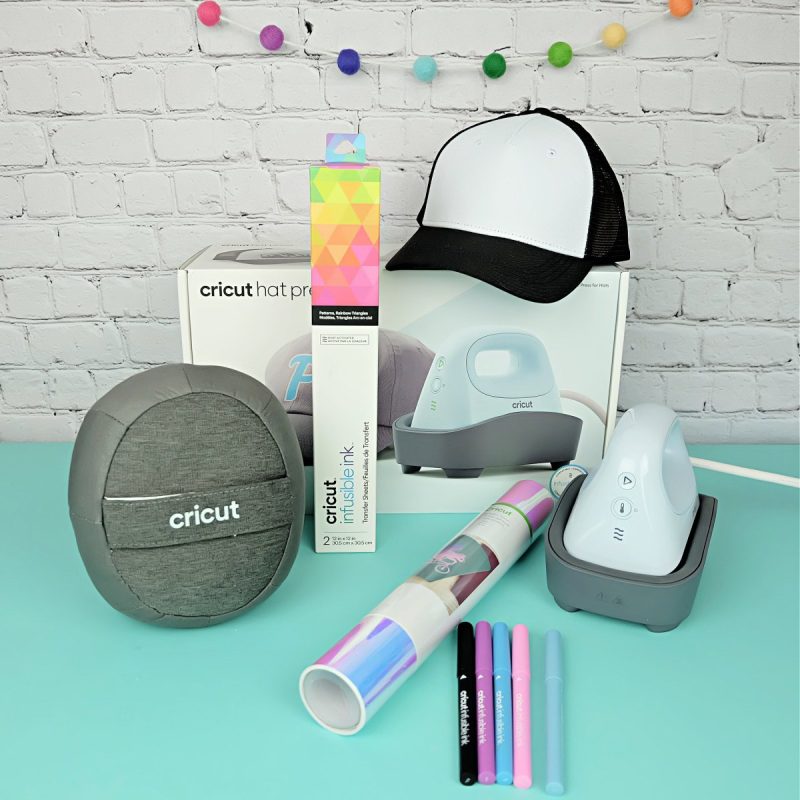 Cricut Hat Press with Iron-On, Infusible Ink and Infusible Ink Pens