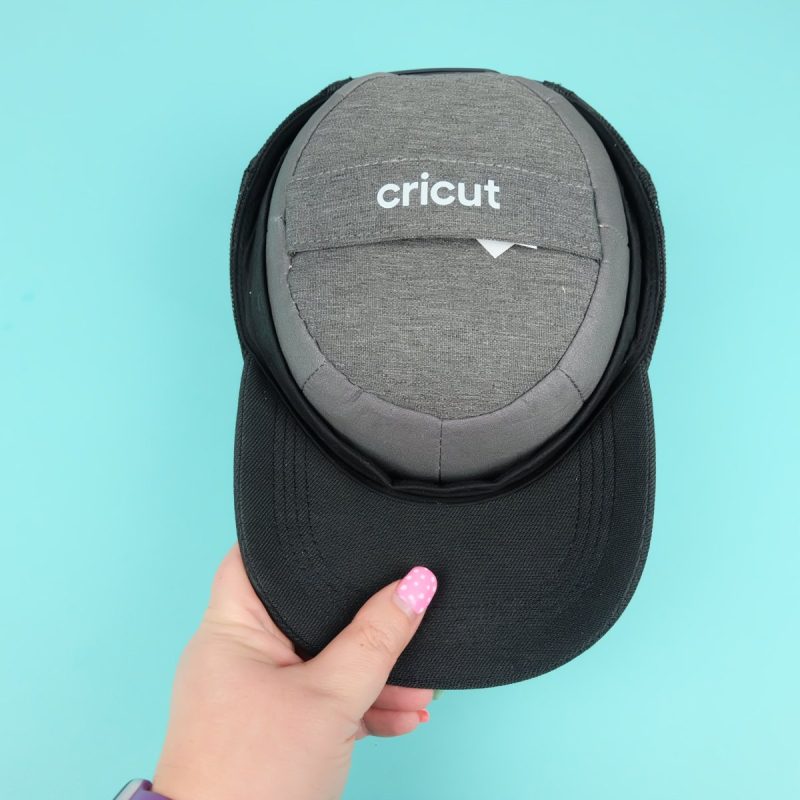 Cricut Hat Press Form in a Cricut Hat