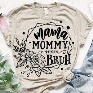 Mama Mommy Mom Bruh SVG From Black Cats Media