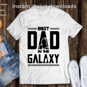 Best Dad In The Galaxy SVG From VDM Shop