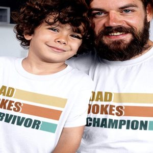 Dad Jokes Champion/Survivor SVGs from Cheer and Cherry Design