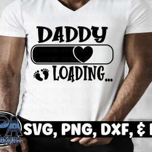 Daddy Loading SVG From JPA Designz