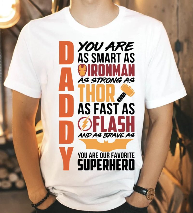 Daddy Superhero SVG From Druksell