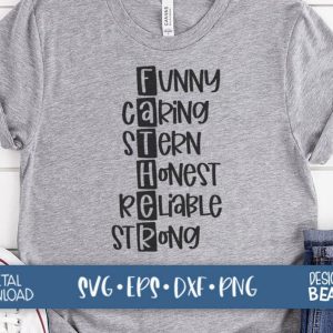 Father Word Art SVG From BEA2UN