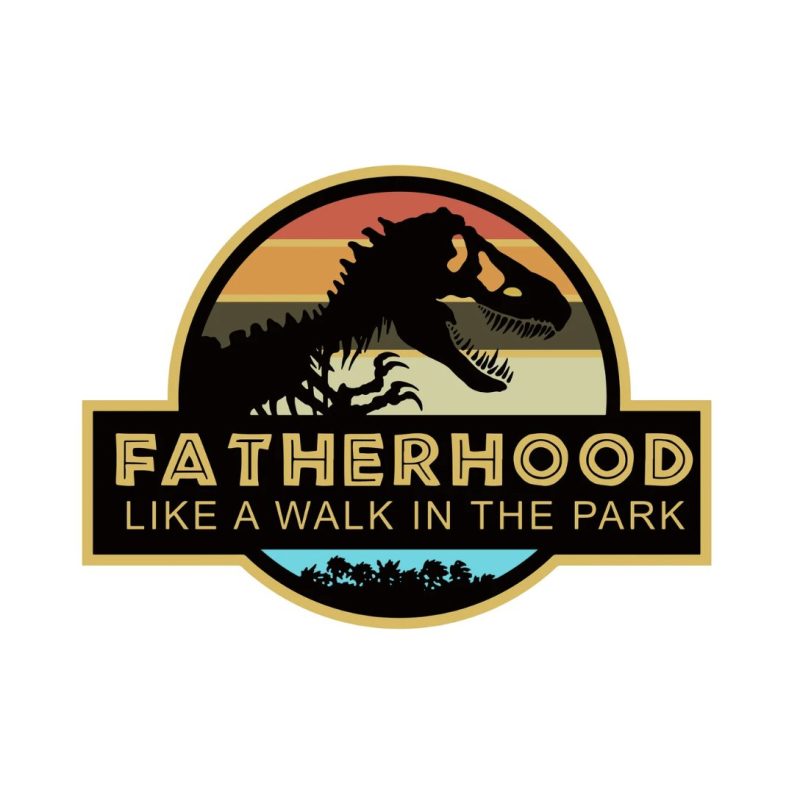 Fatherhood Like A Walk In The Park SVG From RJ Productions