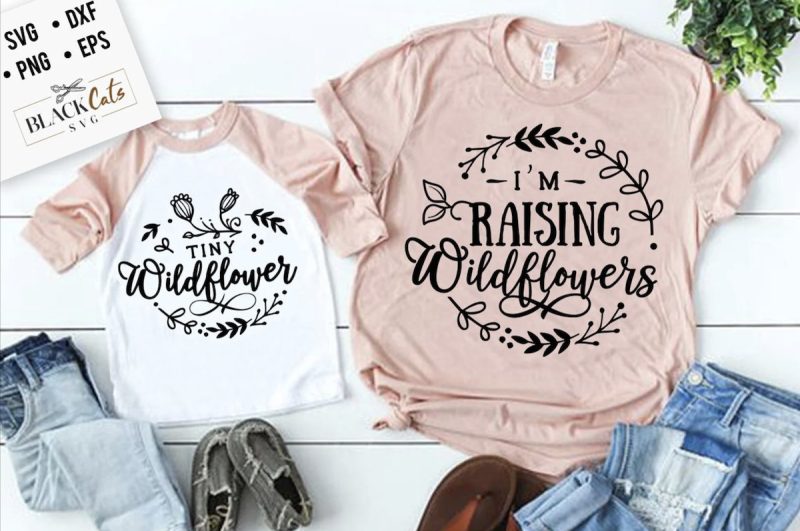 I'm Raising Wildflowers SVG From Black Cats SVG