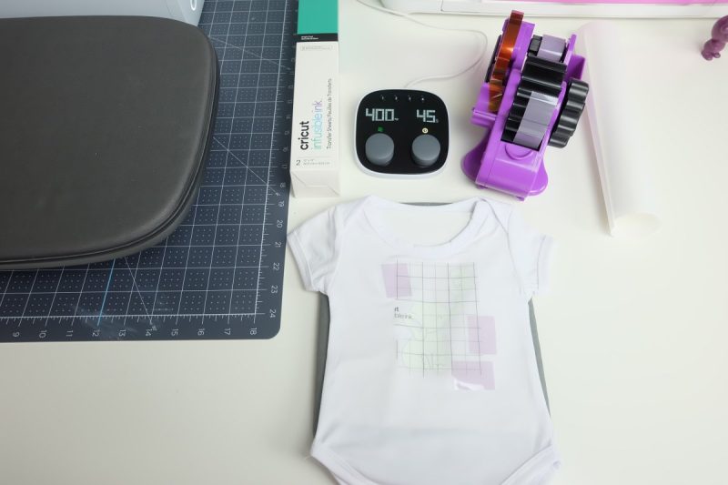 Cricut Infusible Ink Milestone Baby Onesies Batch Project With The Cricut Autopress