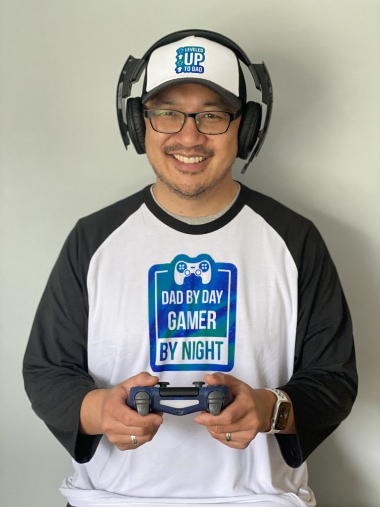 Know a dad who loves video games? We're sharing 3 DIY Father's Day Cricut Ideas that gamer dads will love! We're sharing how to make a Leveled Up To Dad hat, a Dad By Day, Gamer By Night shirt and a set of stackable mugs with video game remotes, each family member's name and a player number that relates to their birth order! Pull out your Cricut Maker, Cricut Explore or Cricut Joy and Infusible Ink and let's get crafting!