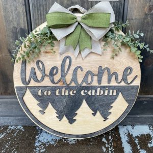 Welcome To The Cabin Cut File From Paws Perfect Designs