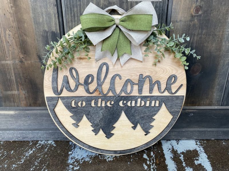 Welcome To The Cabin Cut File From Paws Perfect Designs