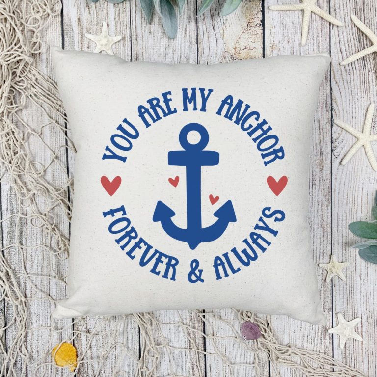 Free Nautical SVG Files Including You Are My Anchor
