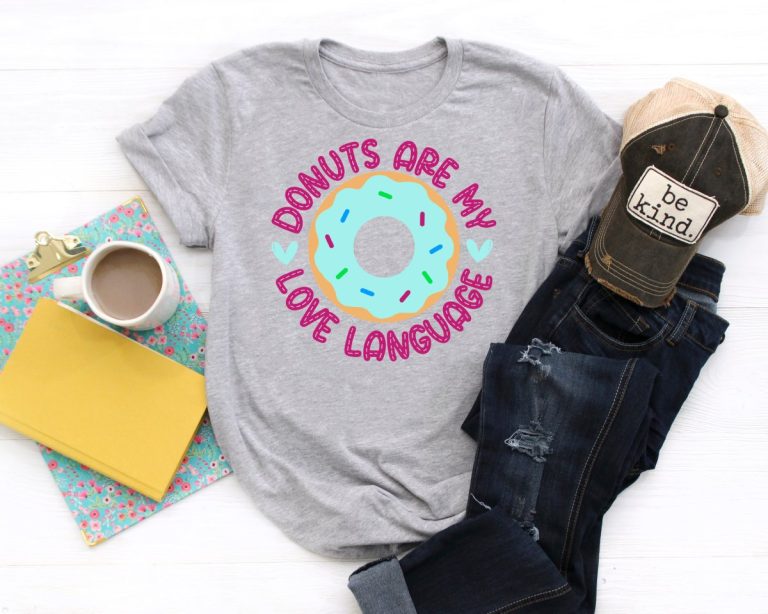 9 Free Donut SVG Files Including Donuts Are My Love Language