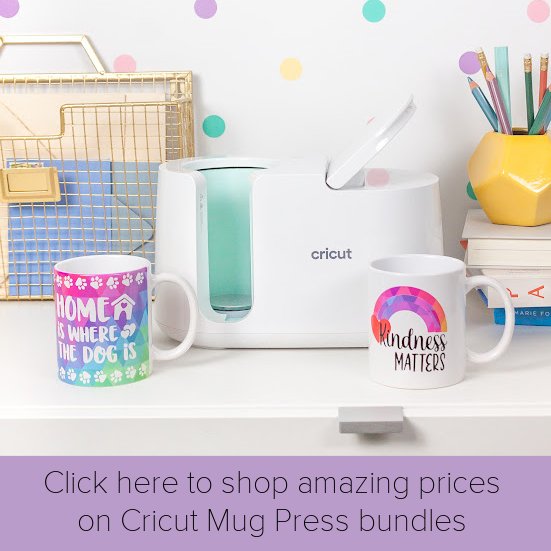 Click here to shop amazing prices on Cricut Mug Press bundles