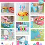 Creating one of a kind party decor is a breeze with a Cricut cutting machine! Learn how to make five tropical ocean birthday party projects including custom cups, confetti, a jellyfish cake topper with matching party garland, custom napkins and holographic stickers! With step by step tutorials take these ideas and transfer them to any party theme!