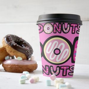 Donut Layered Word Art SVG From 100 Directions