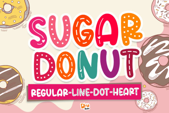 Sugar Donut Fonts