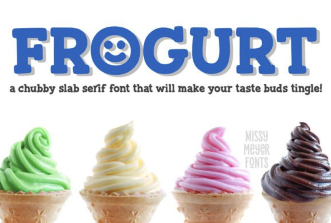 Frogurt Font