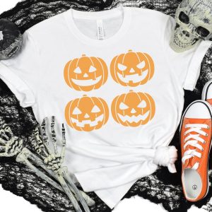 Four Jack O'Lanterns SVG From The Crafty Blog Stalker