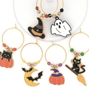 Halloween Wine Charms