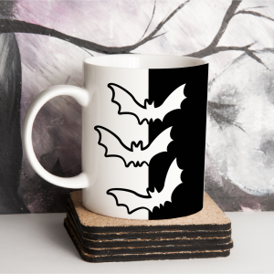 Bat Mug SVG from Crafting in the Rain