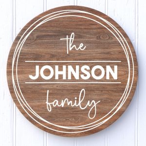 The "Family Name" Family - Circle Name Sign From That's What Che Said