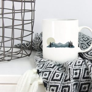 Mountains and Trees from Everyday Party Magazine