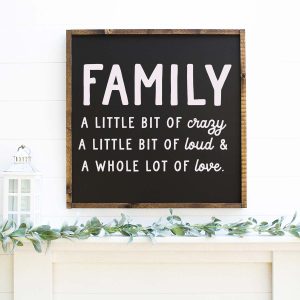 Family A Little Bit Crazy From Weekend Craft