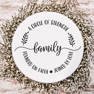 Family -Circle of Strength From Life Sew Savory