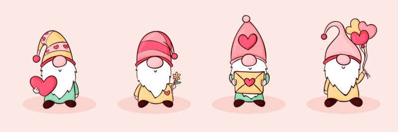 Handdrawn Gnomes