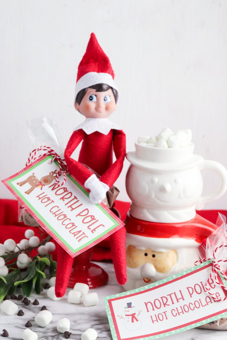 Free Elf On The Shelf Hot Chocolate Printable