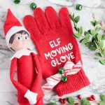 Use your Cricut Maker, Cricut Explore or Cricut Joy to make DIY Magic Elf Moving Gloves for your Elf On The Shelf. Don't let your elf's magic disappear when moving them by wearing these special magic gloves! Make this Cricut Christmas Craft using dollar store gloves and Cricut Iron-On. Includes a free SVG file!
