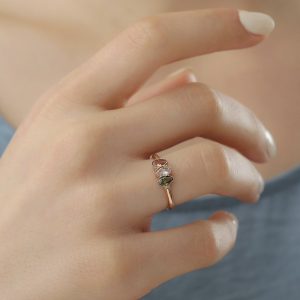 Dainty Family Birthstone Ring