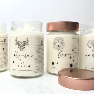 Horoscope Birth Month Candle