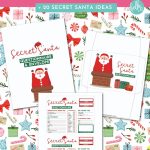 Host the easiest Secret Santa Gift Exchange ever with this free printable Secret Santa Form! This Secret Santa questionnaire and printable envelope helps to gather tons of information about the recipient so that getting them the perfect Christmas gift is so easy! This form gathers the recipients likes and dislikes, preferences on books, candy and snacks, favorite quote and so much more! Also includes 20+ Secret Santa gift ideas!
