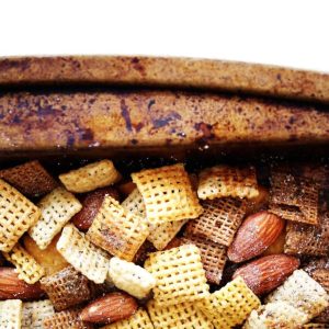 This easy ranch chex mix recipe can be made with just 5 minutes to prep and is a flavorful mashup of yummy ranch dressing with dill flavor. 
